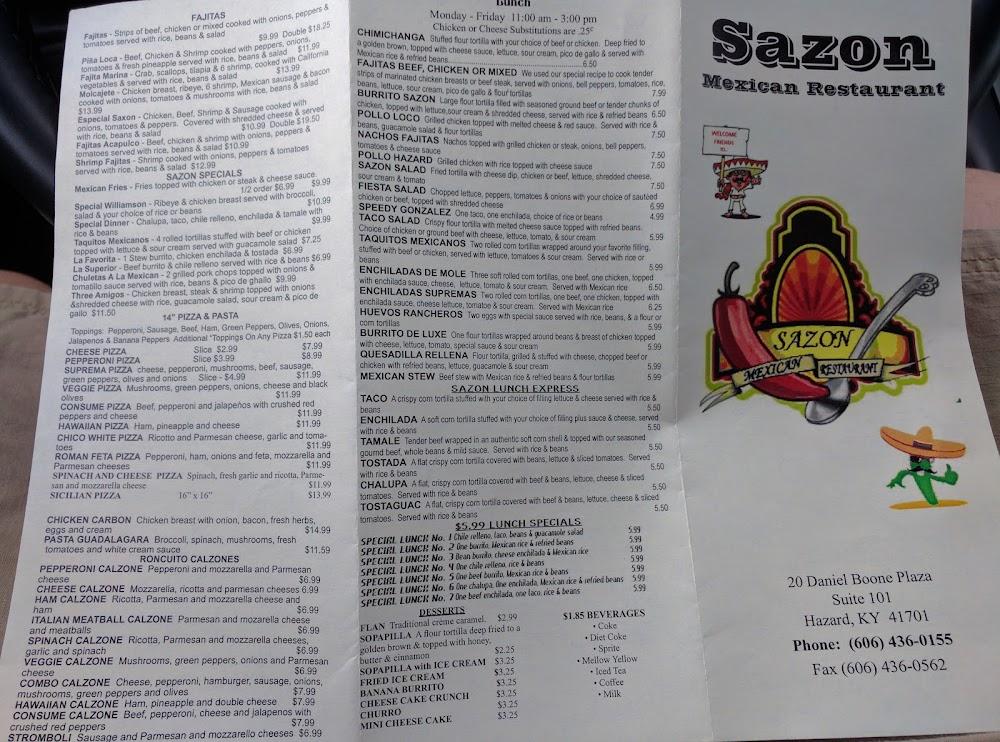 Sazon Mexican Restaurant Mushroom Quesadilla